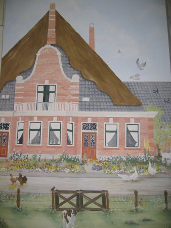 MDF paneel Stolpboerderij Wognum